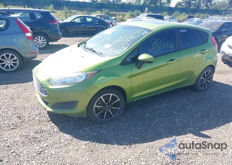 2019 Ford Fiesta Se из США, поврежденный, VIN 3FADP4EJ5KM114345